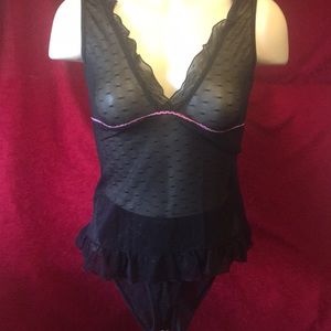 Size M Black Cami and Pantie Rampage